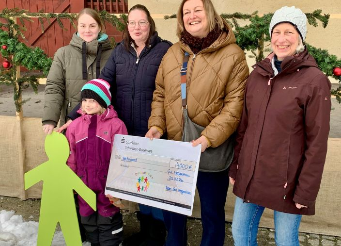 Gut Mergenthau spendet Trinkgelder